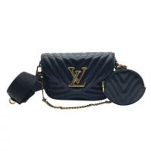 Louis Vuitton Multi Pochette Leather Noir Black Shoulder Bag RD